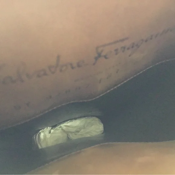 Salvatore Ferragamo Dark Brown Leather Riding Boots - Picture 8 of 16